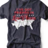 I've Got Friends In Low Places | Southern T-Shirt | Ruby’s Rubbish® -Ruby's Rubbish friendsinlowplaces navy