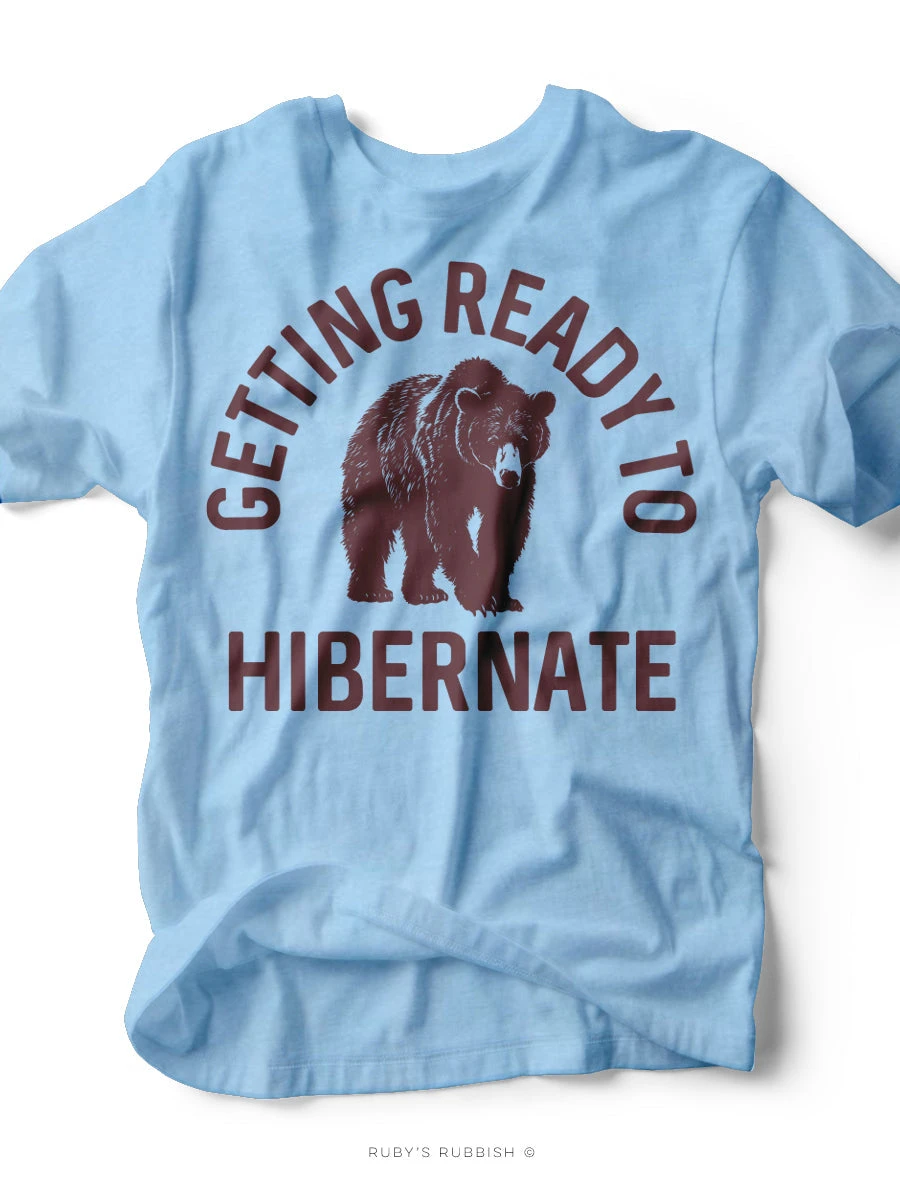 Getting Ready To Hibernate | Seasonal T-Shirt | Ruby’s Rubbish® 3 Getting Ready To Hibernate | Seasonal T-Shirt | Ruby’s Rubbish®