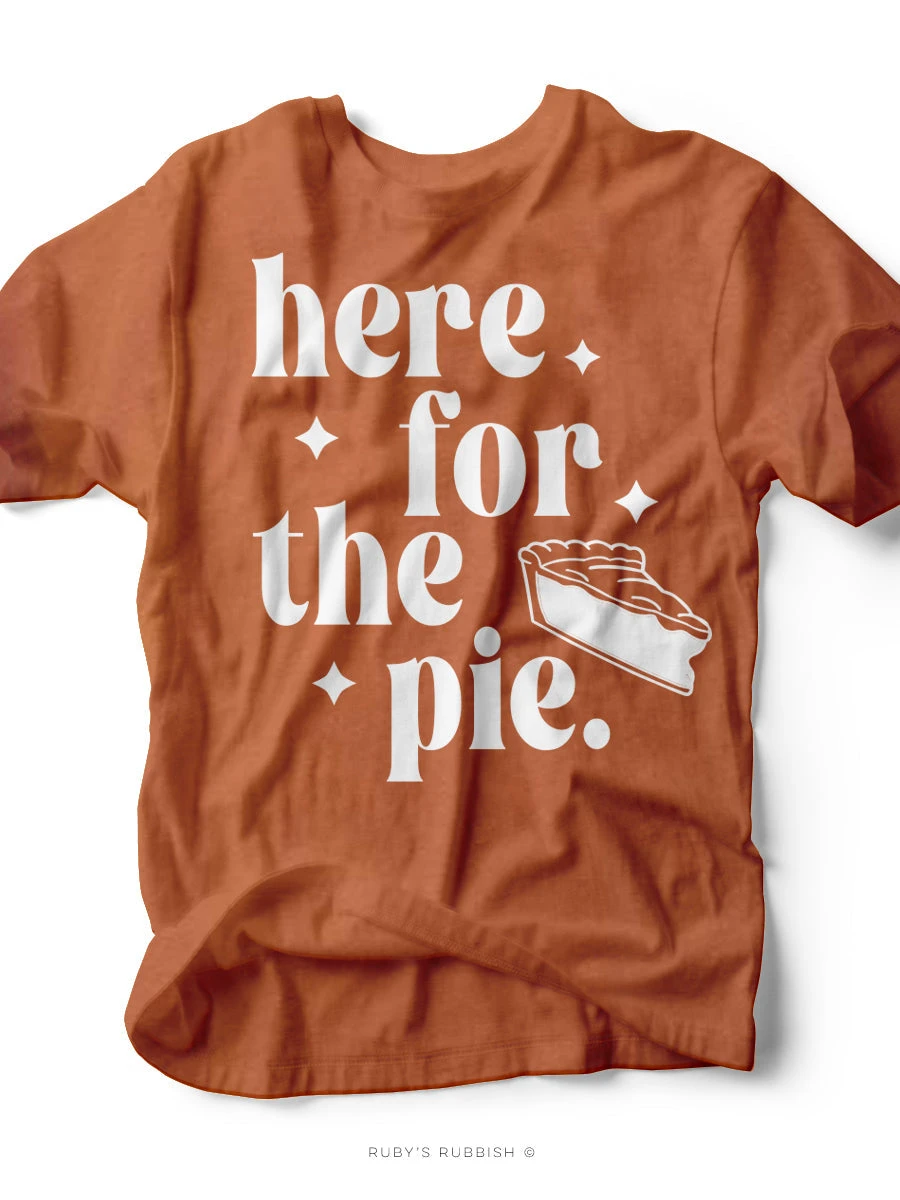 Here For The Pie | Seasonal T-Shirt | Ruby’s Rubbish® 3 Here For The Pie | Seasonal T-Shirt | Ruby’s Rubbish®