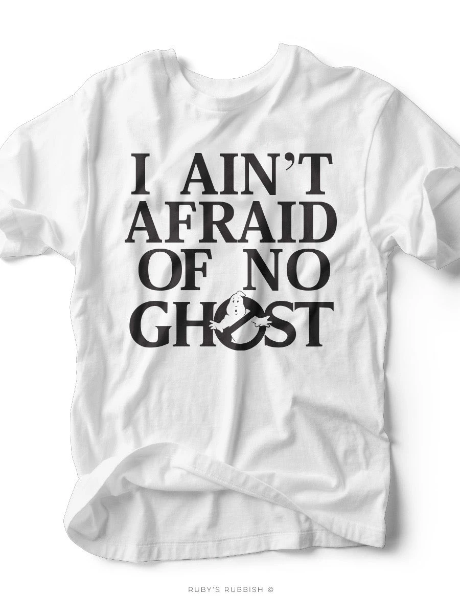 I Ain't Afraid Of No Ghost | Seasonal T-Shirt | Ruby’s Rubbish® 4 I Ain't Afraid Of No Ghost | Seasonal T-Shirt | Ruby’s Rubbish® - Image 2