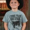 I Come From Good Stock | Kid's T-Shirt | Ruby’s Rubbish® -Ruby's Rubbish icomefromgoodstock
