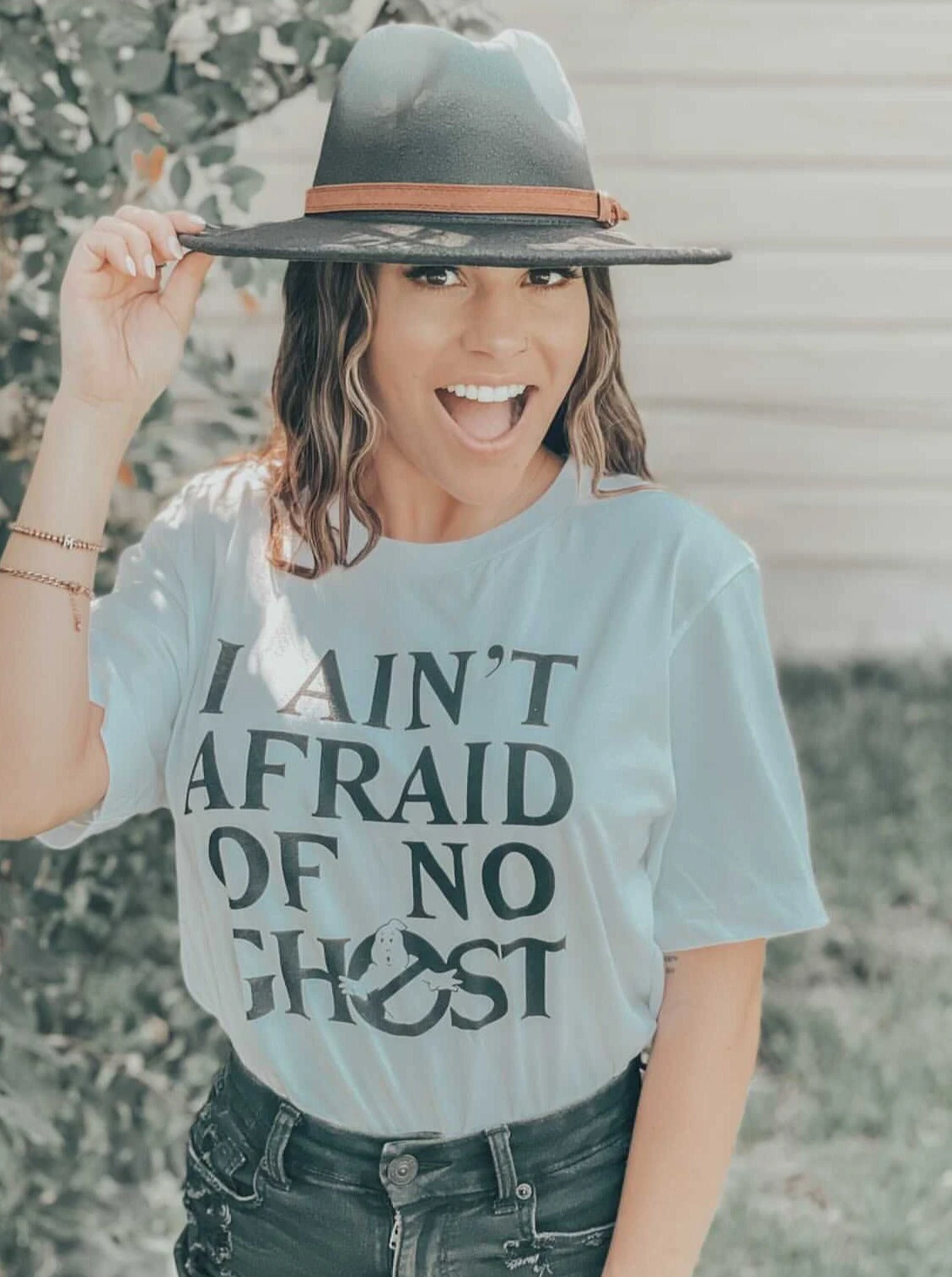 I Ain't Afraid Of No Ghost | Seasonal T-Shirt | Ruby’s Rubbish® 5 I Ain't Afraid Of No Ghost | Seasonal T-Shirt | Ruby’s Rubbish® - Image 3