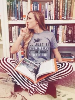 I'll Just Be Over Here Gettin' Right With The Lord |Christian T-Shirt | Ruby’s Rubbish®