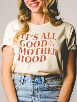 It's All Good In The Mother Hood | Women's T-Shirt | Ruby’s Rubbish®