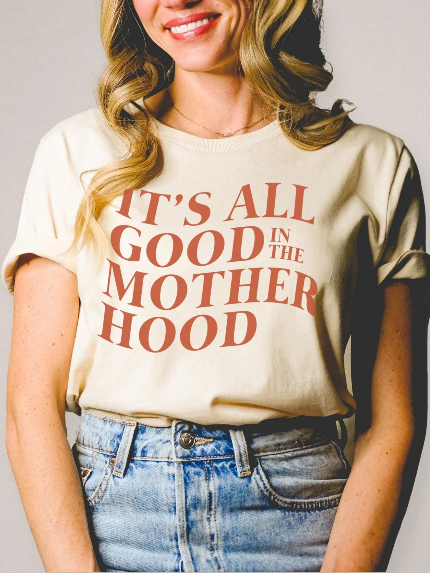 It's All Good In The Mother Hood | Women's T-Shirt | Ruby’s Rubbish® 3 It's All Good In The Mother Hood | Women's T-Shirt | Ruby’s Rubbish®