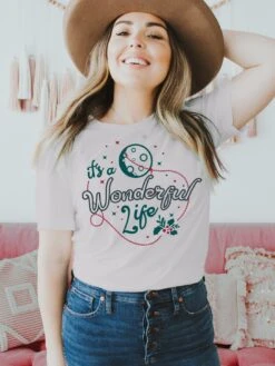 It's A Wonderful Life | Seasonal T-Shirt | Ruby’s Rubbish®
