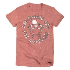 Leftovers Are For Quitters | Seasonal T-Shirt | Ruby’s Rubbish® -Ruby's Rubbish leftoverareforquitters