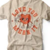 Love You Mean It | Daisy Heart Women’s T-Shirt | Ruby’s Rubbish®