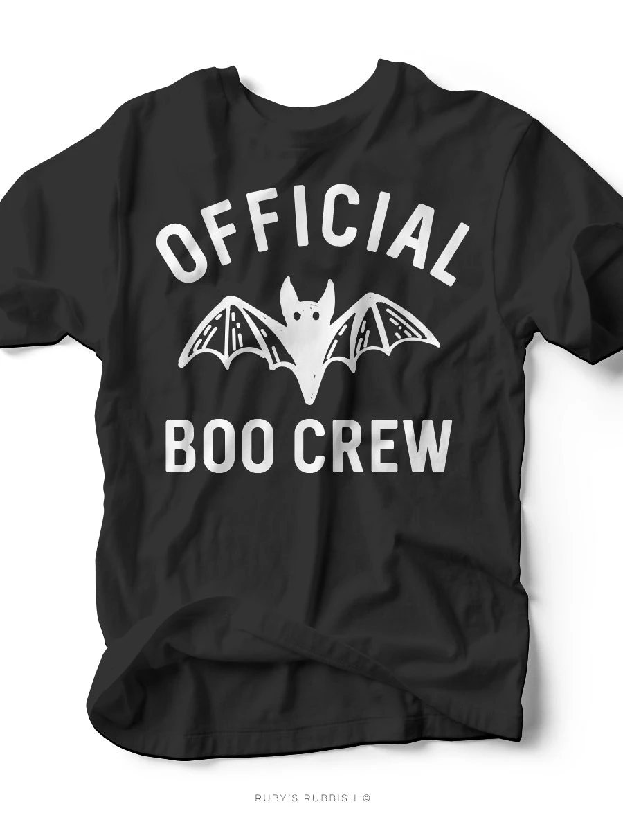 Official Boo Crew | Seasonal T-Shirt | Ruby’s Rubbish® 3 Official Boo Crew | Seasonal T-Shirt | Ruby’s Rubbish®