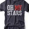 Oh My Stars | Seasonal T-Shirt | Ruby’s Rubbish® -Ruby's Rubbish ohmystars navy