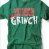 Queen Grinch | Seasonal T-Shirt | Ruby’s Rubbish® -Ruby's Rubbish queengrinch