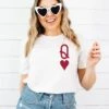 Queen Of Hearts | Women's T-Shirt | Ruby’s Rubbish®