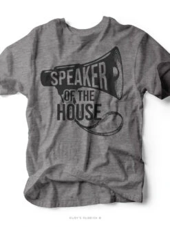 Speaker Of The House | Kid's T-Shirt | Ruby’s Rubbish®