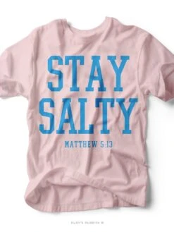 Stay Salty | Coastal T-Shirt | Ruby’s Rubbish®
