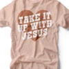 Take It Up With Jesus | Scripture T-Shirt | Ruby’s Rubbish® -Ruby's Rubbish takeitupwithjesus