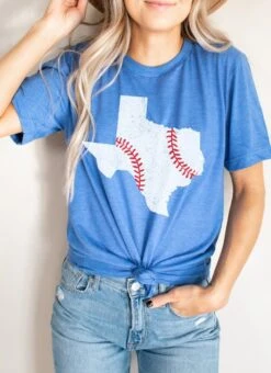 Texas Baseball I Game Day T-Shirt | Ruby’s Rubbish®