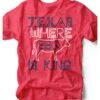 Texas Where BBQ Is King | Southern T-Shirt | Ruby’s Rubbish®